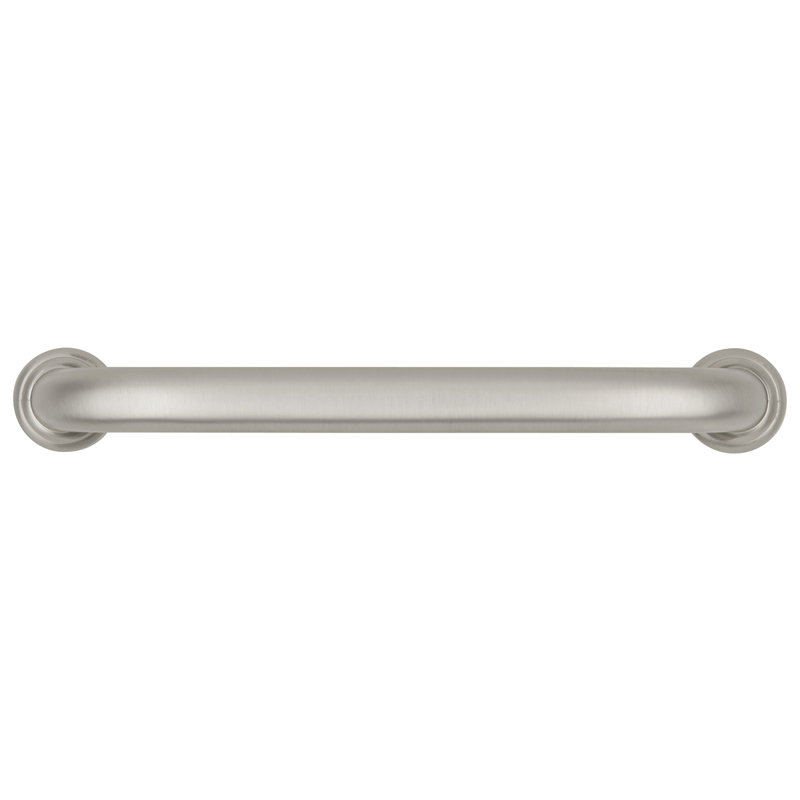 Matte Black Steel 5-Inch Bar Handle with Mounting Hardware