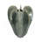 D11.6x15.7" Sculptural Cactus Vase - Sage Green Ribbed Ceramic Flower Urn