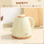 HOMCOM 1.7L Electric Tea Kettle