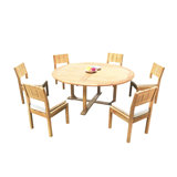 Veranda Outdoor 7 - Piece Teak Dining Set