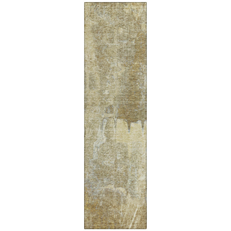 Machine Washable Indoor/Outdoor Kadyn ACN2226 Abstract Rug, Runner 2'3" x 7'6"
