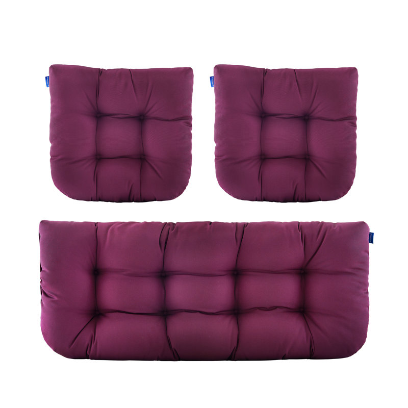 Coussin 3 pièces Latitude Run®, Mauve