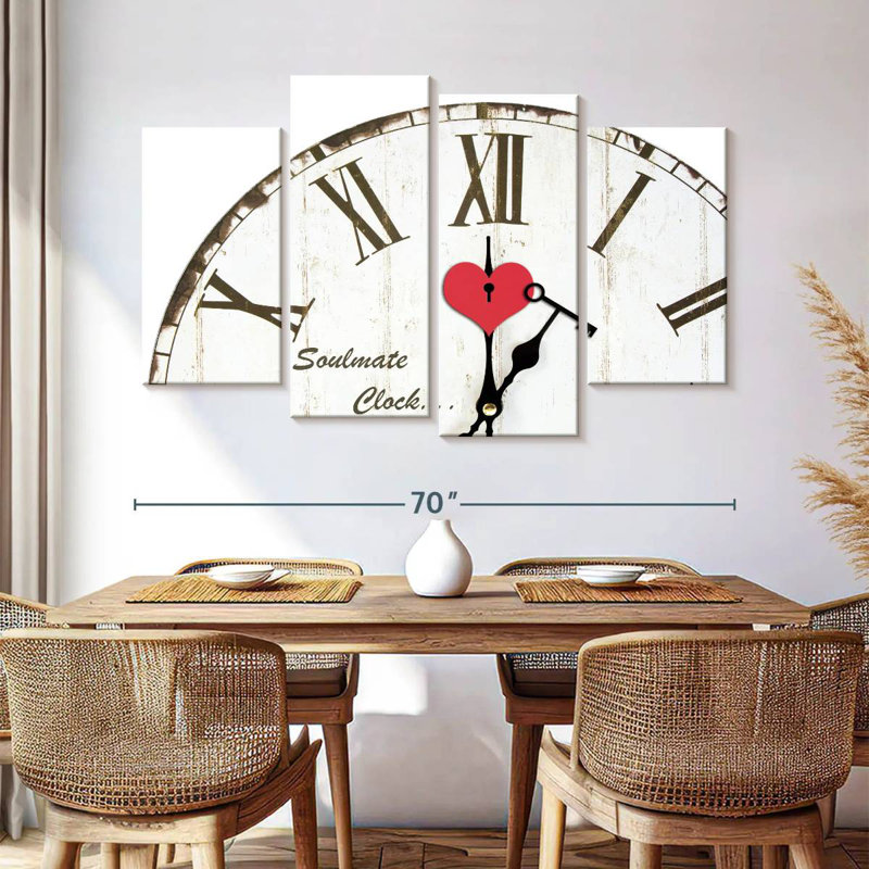 Kerner Key Heart Clock