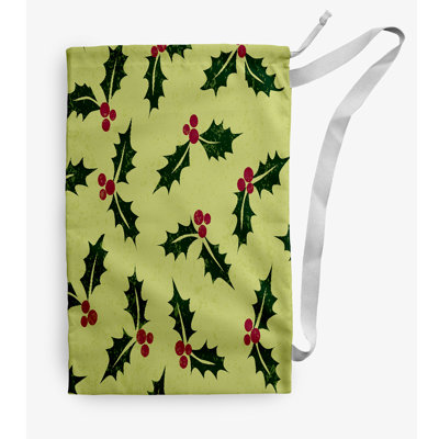 Sac à linge Allover Holly Christmas