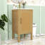 Armoire de salle de bain avec lavabo et tablette réglable