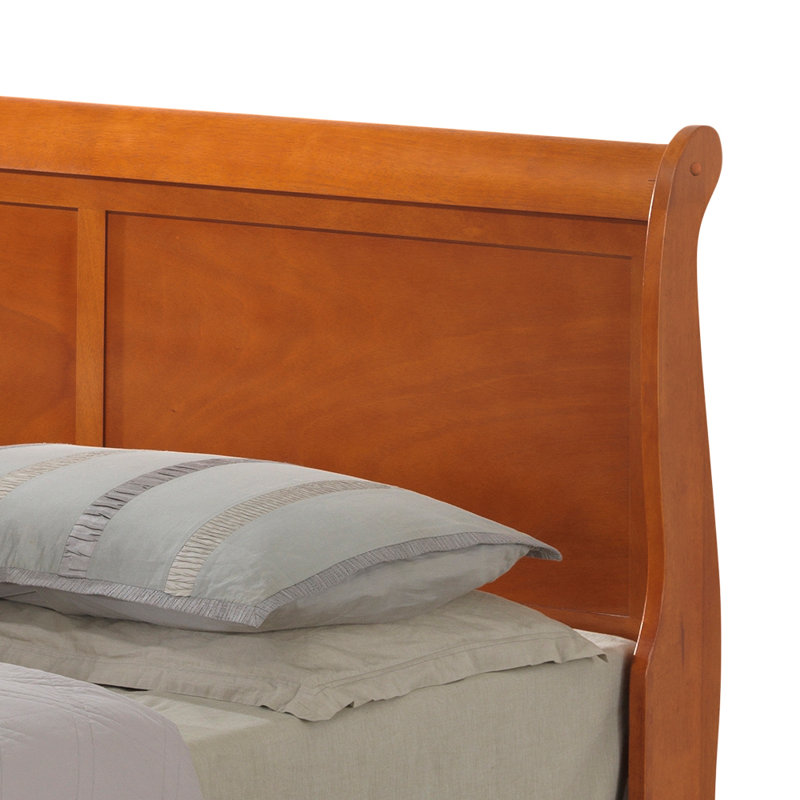 Citronelle Bed, King, Light Oak