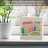 Book Nerd Freestanding Solid Wood Block Sign