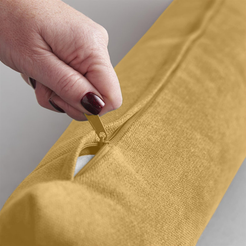 Nalaiyah Fabric Draught Excluder, Ochre