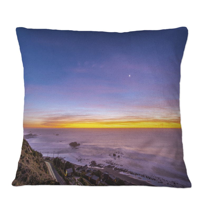 Coussin décoratif Sunset, 16 po x 16 po