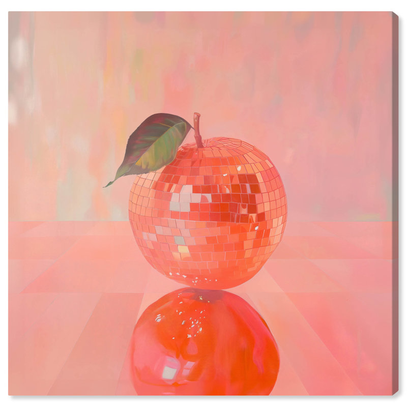 Crystal Core 40" x 40" Gallery Wrapped Canvas Pop Art Print