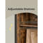 Particle Board Rectangle Accent Cabinet