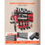 Power Tool Organizer Wall Mount, 3-Layer Storage Rack with 4 Drill Holders, Tools Holder and Storage Rack with Side Pegboards, Garage Tool Organizer for Garage, Workbench, and Workshop