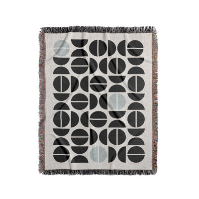 Barro Abstract Cotton Blend Blanket Throw