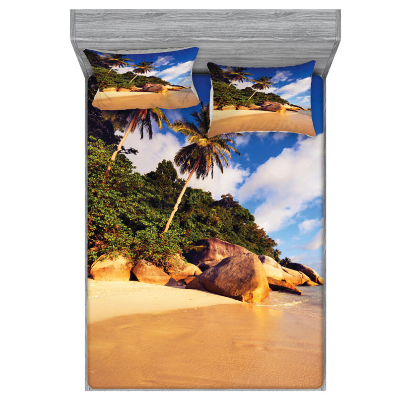 Microfiber Sheet Set, Twin XL Sheet Set with Fitted Sheet