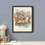 «Countryside Farmhouse Forest Fox», reproduction d'art sur toile, paysage naturel pour salon, encadrée sur papier-93487919-93487917