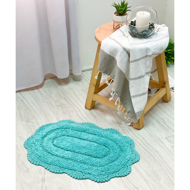 Casanova Non-Slip, Turquoise, 24" L x 17" W