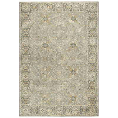 Corban Wool Oriental Indoor Rug