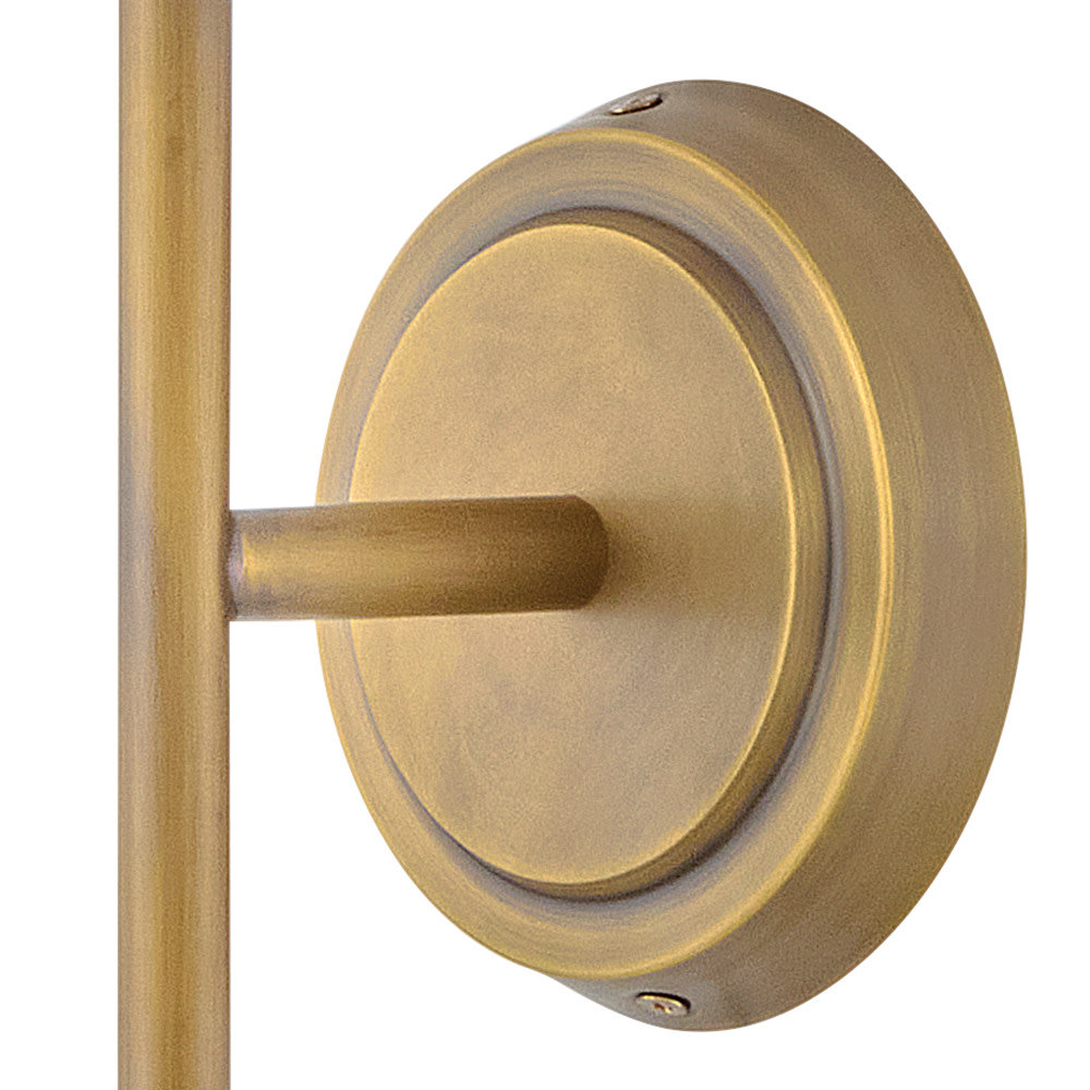 Greta Single Light Bath Sconce, Gold