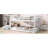 White Solid Rubber Wooden Twin Over Loft Bed. Strong And Stable. Maximize Storage Capacity. Effortless Assembly Bed, White. Build. Optimize Bedroom Storage. Simple Installation Process-1084975838