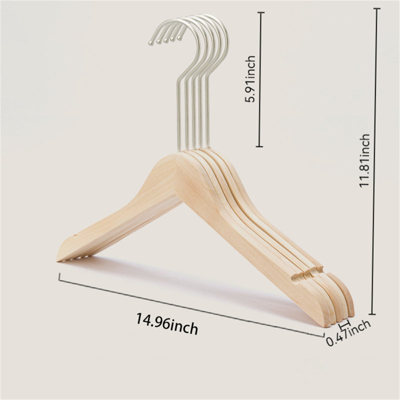 Cintre en bois massif de qualité supérieure, 30