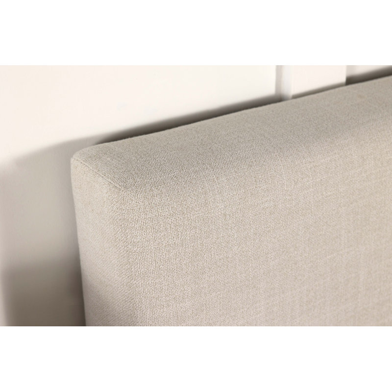 Tête de lit simple tapissier Barbel sable, Simple, Beige