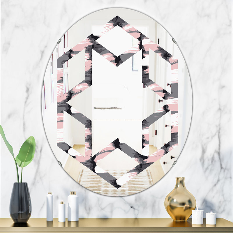 Miroir mural Hexagon Star, 31,5 po x 31,5 po