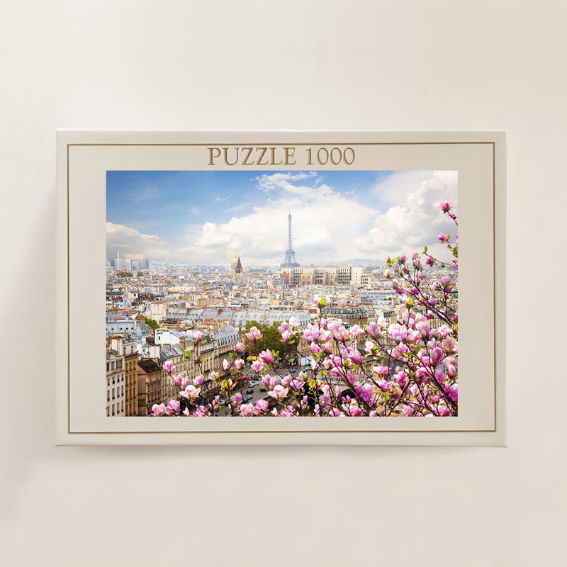 Casse-tête 1000 pièces, 26,8 po x 18,9 po | Conception 100% carton de haute qualité et éclatante | Parfait pour le plaisir en famille, le soulagement du stress et les jeux éducatifs | Cadeau pour adultes et enfants | Dimensions de la boîte: 13,2 po x 9,1 po x 2,0 po