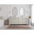 Aberdeen 84'' Double Bathroom Vanity with Quartz Top-94240505-94240493