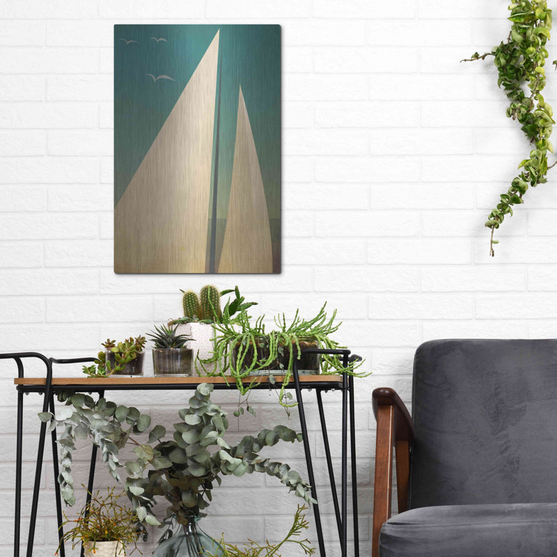 «Sails I» par Ryan Fowler, H 16 po x l 12 po