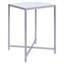 LA Marble Cross Legs End Table-72595245
