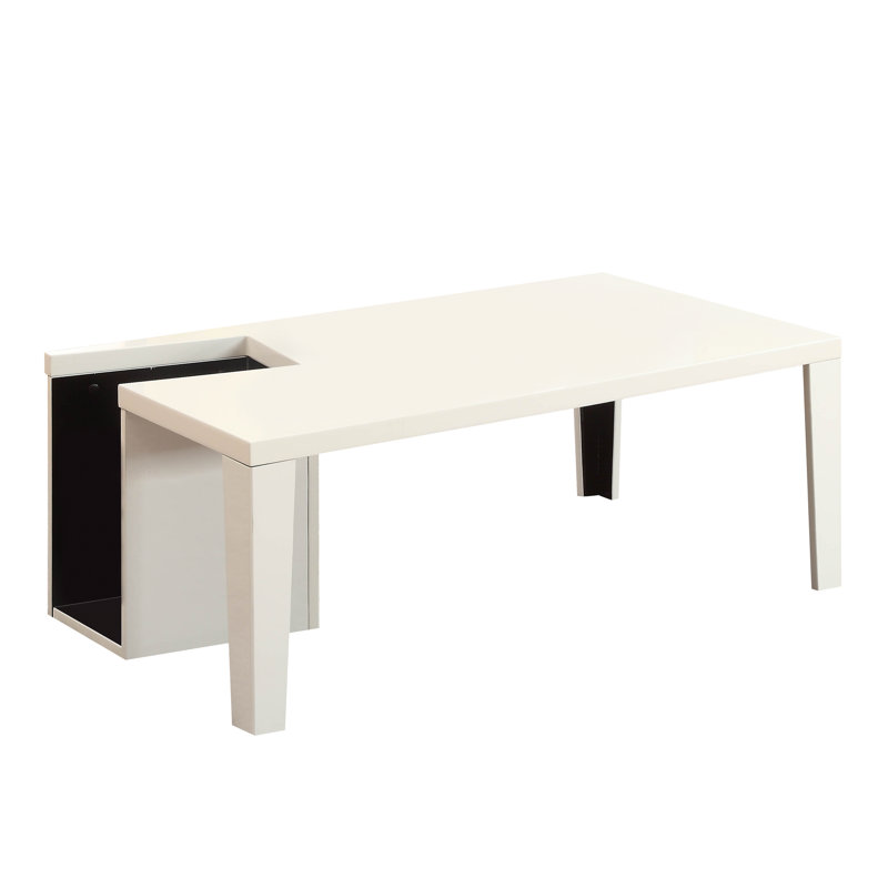 Avonmore Single Coffee Table, White