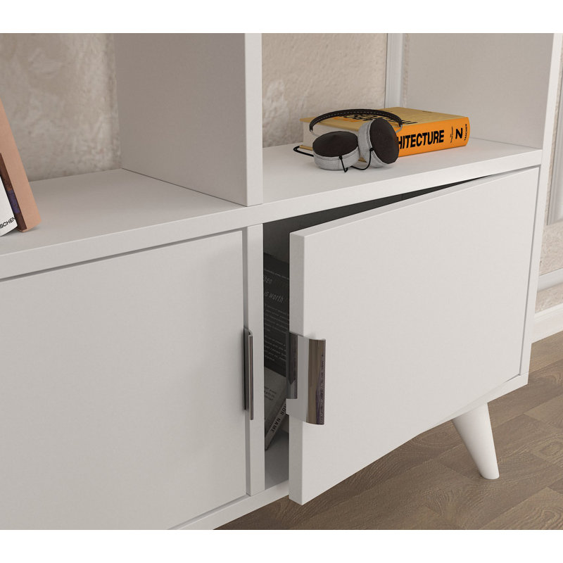 Thompson 105cm H x 90cm W Standard Bookcase