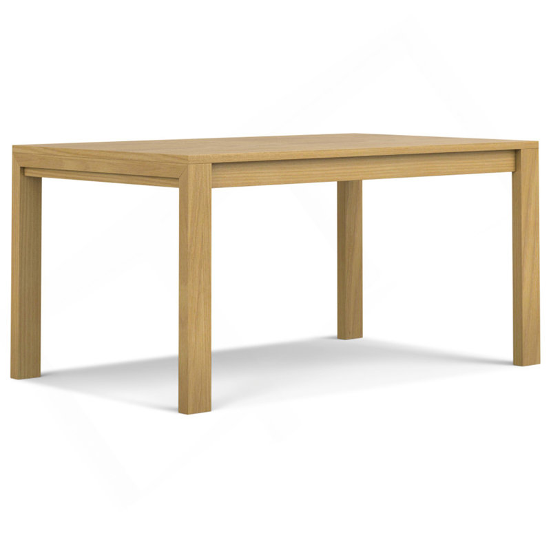 Table de salle à manger Wilson en placage de chêne, Chêne