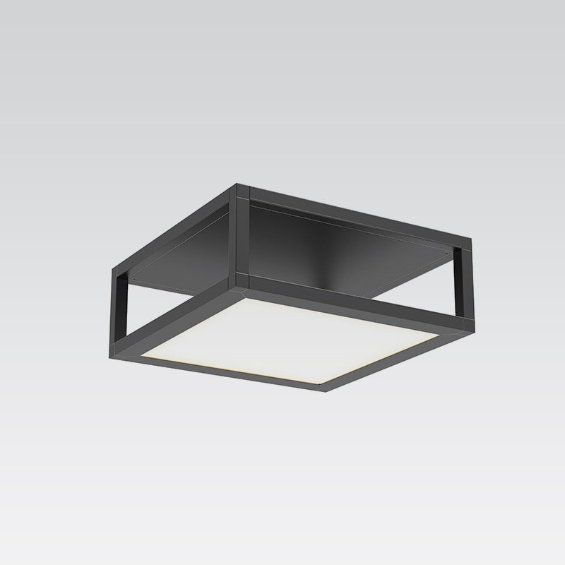 Cubix 1 - Light LED Flush Mount, 4.75" H x  12.5" W x 12.5" D