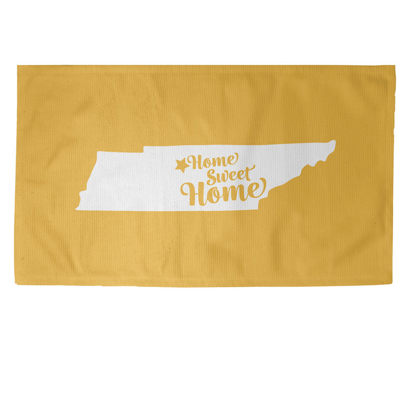 Tapis de la maison jaune nashville, Rectangle 5 pi x 7 pi