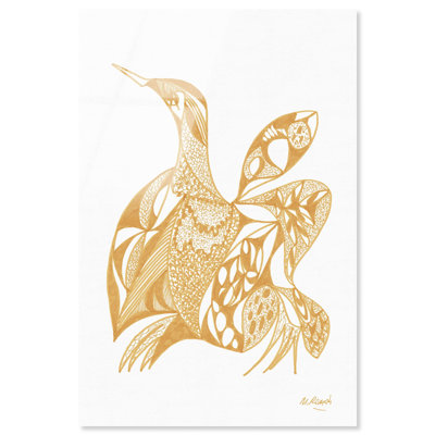 Manuel Roman - Goose Acrylic Painting Print