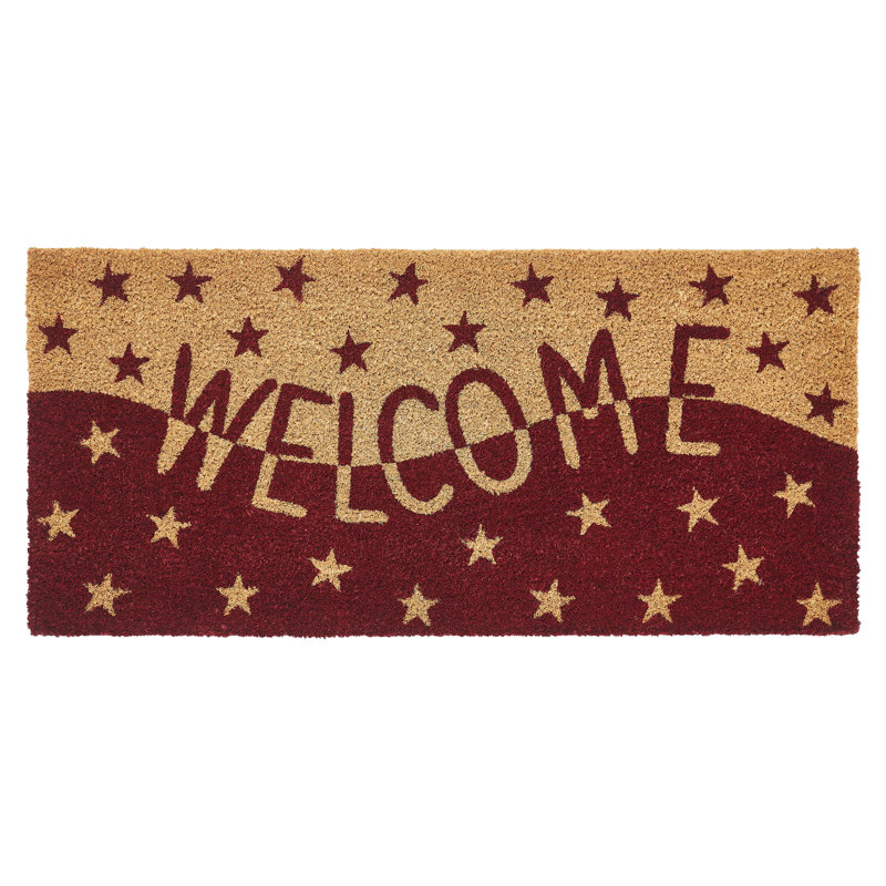 Tapis Welcome, L 17 po x L 36 po