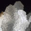 Calcédoine stalactites sur calcite