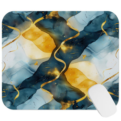 Abstract Dreams VII Modern Gaming Cute Office Laptop Desk Pad Gift Mat Square Rectangle Non-Slip Mousepad
