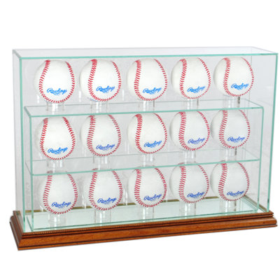 Perfect Cases And Frames 17'' W 4'' D Baseball Glass Ball / Puck Case
