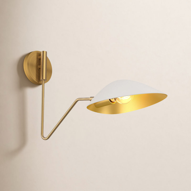 Applique murale pour salle de bain Raelle, Blanc, 1