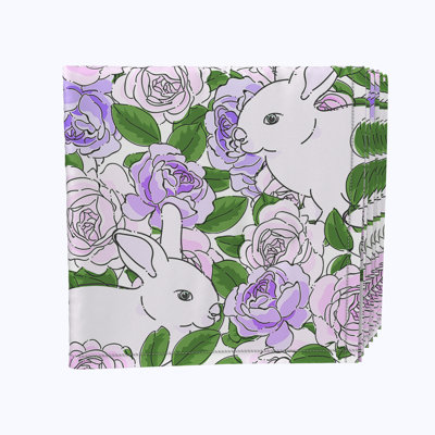 Polyester Animals/Nature Square Napkin