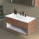 Ancillary 3-Hole 36" Classic Contemporary Rectangular Ceramic Single Sink Basin Vanity Top