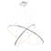 Valley 2 - Light Dimmable LED Tiered Chandelier
