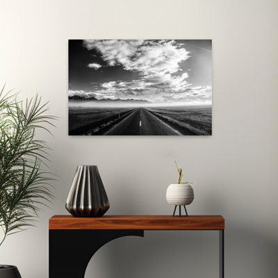 Endless Road II Dramatic Abstract Contemporary Landscape Nature Art