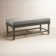 Lind Island Upholstered Bench