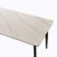 Table de salle à manger rectangulaire 1 pièce sans chaise