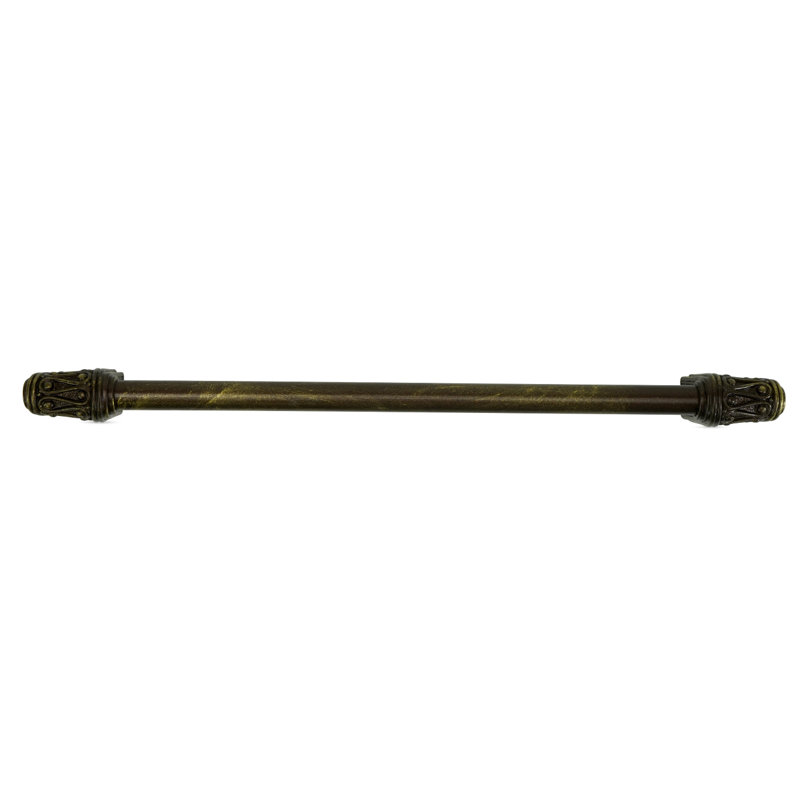 Rivoli  c.c. pull; Soft, 8", Antique Brass
