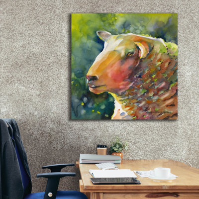 August Grove® 'Ewe Look Baa-velous' by Annelein Beukenkamp Canvas Wall Art