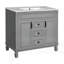 Meuble-lavabo 36 po avec lavabo supérieur